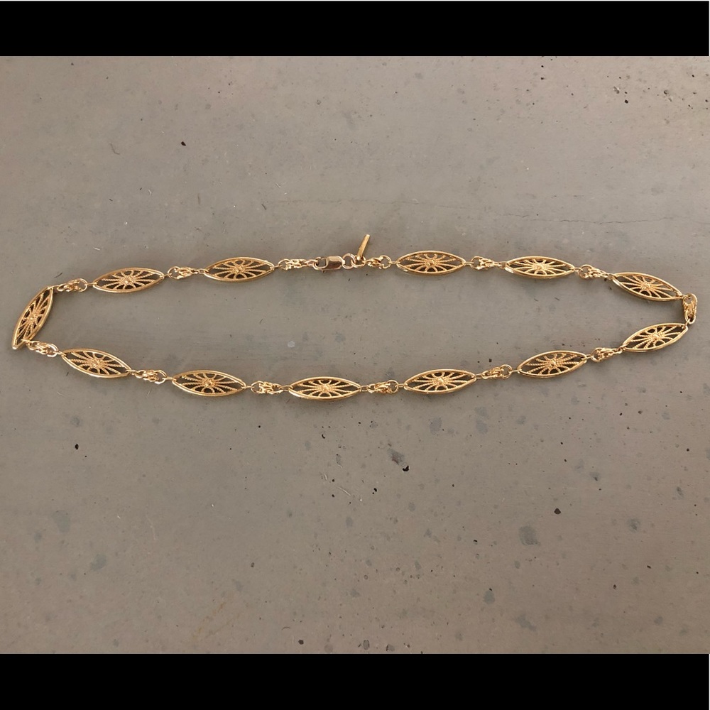 Vanessa Mooney Gold Choker